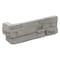 Msi Terrado Copen Ash Corner Stacked Stone 9"x19.5"  Natural Manufactured Stone Wall Cement Tile ZOR-PNL-0105 - alternate 1